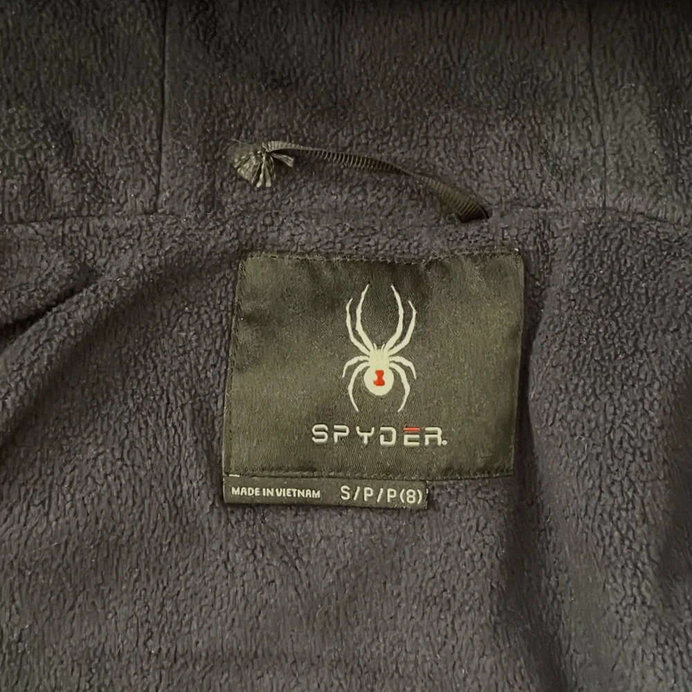 SPYDER Kids Little Boy Jacket size SMALL =  8 YRS Casual Cozy Winter  Navy Blue